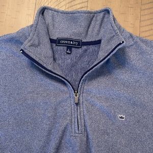 Quarter zip sweater